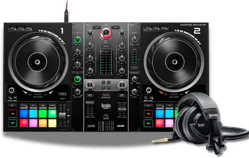 Contrôleur DJ Hercules DJControl Inpulse 500 & HDP DJ45