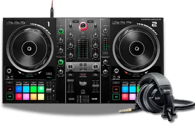 Contrôleur DJ Hercules DJControl Inpulse 500 & HDP DJ45