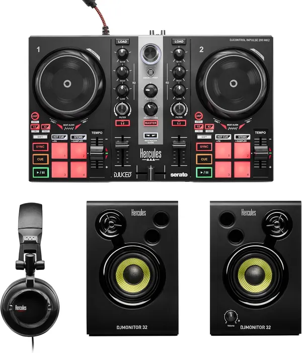 Test complet du contrôleur DJ Hercules DJLearning Kit MK2