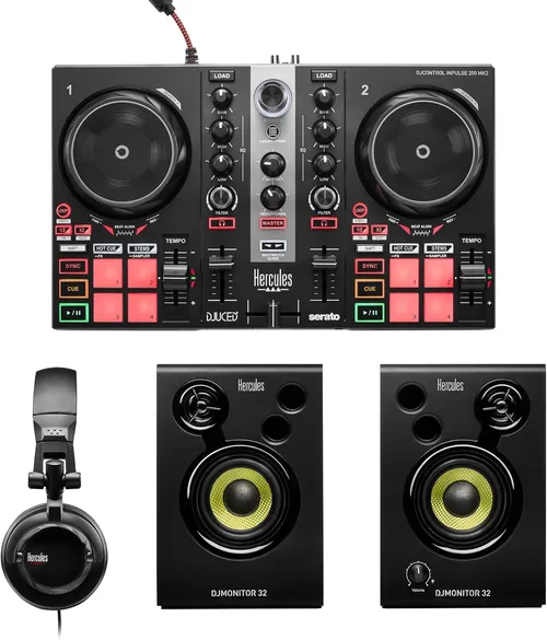 Contrôleur DJ Hercules DJLearning Kit MK2